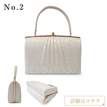 画像をギャラリービューアに読み込む, 着物 バッグ フォーマル シルバー 10種類 ローブデコルテ 和装小物 レディース 結婚式・七五三・入卒業式・パーティーなどに