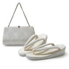 画像をギャラリービューアに読み込む, 草履バッグセット 礼装 留袖用 佐賀錦 ゴールド シルバー M L サイズ フォーマル 訪問着・色無地に 七五三 結婚式 卒業式 入学式