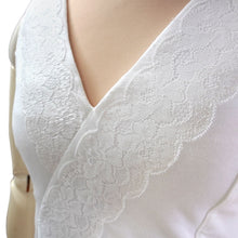 画像をギャラリービューアに読み込む, 和装ブラジャー 白 レース S M L LL 補整 下着  和服 レディース 女性用 タムラ お肌に優しい 補正 ブラジャー インナー