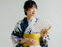 画像をギャラリービューアに読み込む, 扇子 扇子袋 2点セット 西川庄六商店 minamo 綿 コットン タッセル 白 レディース 桐箱入り エコ ギフト プレゼント 贈り物 春 夏 母の日 婦人 女性 女 せんす 和装小物 雑貨 暑さ対策 節電 エコ 飛沫防止 あす楽 送料無料