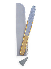 画像をギャラリービューアに読み込む, 扇子 扇子袋 2点セット 西川庄六商店 minamo 綿 コットン タッセル ブルー 青 レディース 桐箱入り エコ ギフト プレゼント 贈り物 春 夏 母の日 婦人 女性 女 せんす 和装小物 雑貨 暑さ対策 節電 エコ 飛沫防止 あす楽 送料無料