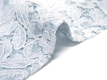 画像をギャラリービューアに読み込む, 着物 レース 羽織 ブルー はおり 長羽織 Mサイズ Lサイズ レディース ロング丈 ひざ下 長め 花柄 羽織り 春 初夏 秋 塵よけ 薄物 カーディガン 女性