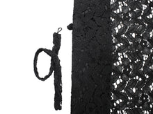 画像をギャラリービューアに読み込む, 着物 レース 羽織 黒 レース はおり 長羽織 Mサイズ Lサイズ レディース ロング丈 ひざ下 長め 花柄 羽織り 春 初夏 秋 塵よけ 薄物 カーディガン 女性