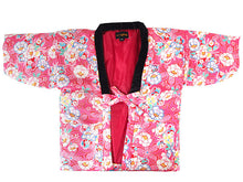 画像をギャラリービューアに読み込む, はんてん 子ども 女の子 半纏 4柄 110cm 130cm 綿入れ 子供 女児 あったか 軽量 ルームウェア 袢纏 部屋着 ちゃんちゃんこ 半天 どてら 暖かい 冬 防寒 エコ 節電 防寒 湯冷め防止 カーディガン 羽織 キッズ 綿入り