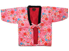 画像をギャラリービューアに読み込む, はんてん 子ども 女の子 半纏 4柄 110cm 130cm 綿入れ 子供 女児 あったか 軽量 ルームウェア 袢纏 部屋着 ちゃんちゃんこ 半天 どてら 暖かい 冬 防寒 エコ 節電 防寒 湯冷め防止 カーディガン 羽織 キッズ 綿入り