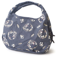 画像をギャラリービューアに読み込む, ミニラウンド バッグ レディース 10柄 洋服にも和服にも 見た目以上に大容量 すずらん・薔薇・菊などの花柄や南天・菱などの伝統文様