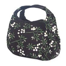 画像をギャラリービューアに読み込む, ミニラウンド バッグ レディース 10柄 洋服にも和服にも 見た目以上に大容量 すずらん・薔薇・菊などの花柄や南天・菱などの伝統文様