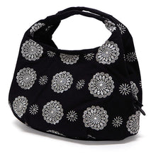 画像をギャラリービューアに読み込む, ミニラウンド バッグ レディース 10柄 洋服にも和服にも 見た目以上に大容量 すずらん・薔薇・菊などの花柄や南天・菱などの伝統文様