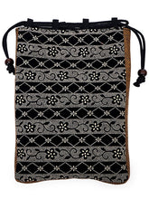 画像をギャラリービューアに読み込む, 信玄袋 和柄 印伝風 マチつき 日本製 巾着 着物・浴衣・作務衣・甚平などの際のバッグに