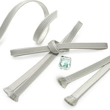 画像をギャラリービューアに読み込む, 帯留 三分紐 2点セット ガラス マーブル 日本製の正絹の帯締め 春夏にキラキラ輝く帯周りのオシャレ