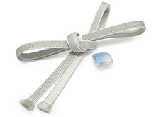 画像をギャラリービューアに読み込む, 帯留 三分紐 2点セット ガラス シルバー 日本製の正絹の帯締め 春夏にキラキラ輝く帯周りのオシャレ