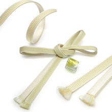 画像をギャラリービューアに読み込む, 帯留 三分紐 2点セット ガラス シルバー 日本製の正絹の帯締め 春夏にキラキラ輝く帯周りのオシャレ