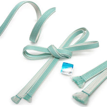 画像をギャラリービューアに読み込む, 帯留 三分紐 2点セット ガラス シルバー 日本製の正絹の帯締め 春夏にキラキラ輝く帯周りのオシャレ