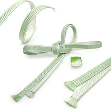 画像をギャラリービューアに読み込む, 帯留 三分紐 2点セット ガラス シルバー 日本製の正絹の帯締め 春夏にキラキラ輝く帯周りのオシャレ