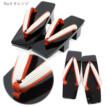 画像をギャラリービューアに読み込む, 下駄 レディース 桐 黒 塗 台 二枚歯でカランコロンの音を楽しめる 粋な下駄 安心の日本製