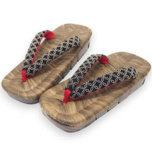 画像をギャラリービューアに読み込む, 下駄 レディース 桐 カラス 畳表 竹皮 台 小判型で歩きやすい 安心の日本製