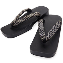 画像をギャラリービューアに読み込む, 下駄 メンズ 桐 ゆかた LLサイズ 黒 マット 台 黒塗り下駄でカッコイイ 安心の日本製