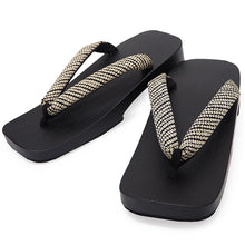 画像をギャラリービューアに読み込む, 下駄 メンズ 桐 ゆかた LLサイズ 黒 マット 台 黒塗り下駄でカッコイイ 安心の日本製