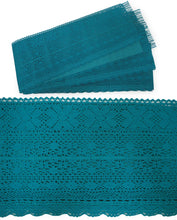 画像をギャラリービューアに読み込む, 半幅帯 レース 撫松庵 4色 ホワイト ボルドー(ワイン) ターコイズ ブラック 夏着物や浴衣にあわせて 安心の日本製