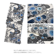 画像をギャラリービューアに読み込む, 浴衣 単品 レディース 菊 萩 紺 黒 変わり織 フリーサイズ 自分でコーディネートしたい 手持ちの帯と合わせたい方に