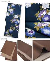 画像をギャラリービューアに読み込む, 浴衣 3点セット (浴衣・半幅帯・下駄) 届いたらすぐに着られる浴衣セット 2024新作 夏祭り 花火大会 イベントに