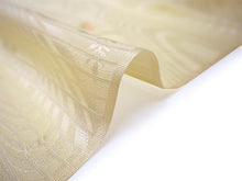 画像をギャラリービューアに読み込む, 帯揚げ 帯締め セット 夏用 正絹 カジュアル 平組 山吹色地 流水 桔梗 帯あげ クリーム×白 レース 帯〆 絽目の透け感が涼し気 夏着物に