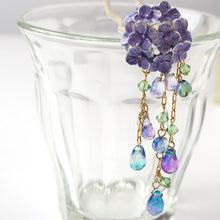 画像をギャラリービューアに読み込む, 髪飾り かんざし 簪 紫陽花 あじさい SUU リアルな出来栄え ギフトにも 日本製