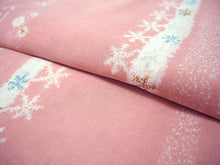 画像をギャラリービューアに読み込む, 洗える夏着物 4点セット Mサイズ 濃いピンク地 縞 花柄 きもの イエロー 源氏香 名古屋帯 正絹帯揚げ帯締め コーディネートの不安解消 お仕立て済みなので届いたらすぐにおでかけ