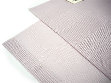 画像をギャラリービューアに読み込む, 洗える夏着物 4点セット Mサイズ 黒地 裂取 菊菱柄 きもの 渋紫 矢羽根 名古屋帯 正絹帯揚げ帯締め コーディネートの不安解消 お仕立て済みなので届いたらすぐにおでかけ