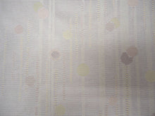 画像をギャラリービューアに読み込む, 洗える夏着物 4点セット Mサイズ 白地 縞 雪花柄 きもの 渋紫 ドット 名古屋帯 正絹帯揚げ帯締め コーディネートの不安解消 お仕立て済みなので届いたらすぐにおでかけ