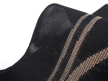 画像をギャラリービューアに読み込む, 洗える夏着物 4点セット Mサイズ 紫地 横段 縞柄 きもの 黒 ツタ 名古屋帯 正絹帯揚げ帯締め コーディネートの不安解消 お仕立て済みなので届いたらすぐにおでかけ