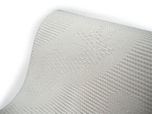 画像をギャラリービューアに読み込む, 洗える夏着物 4点セット Lサイズ オフホワイト地 縞 萩柄 きもの 白 萩 名古屋帯 正絹帯揚げ帯締め コーディネートの不安解消 お仕立て済みなので届いたらすぐにおでかけ