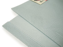 画像をギャラリービューアに読み込む, 洗える夏着物 4点セット Lサイズ 紺地 枝桜柄 きもの 水色 リーフ 名古屋帯 正絹帯揚げ帯締め コーディネートの不安解消 お仕立て済みなので届いたらすぐにおでかけ