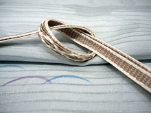 画像をギャラリービューアに読み込む, 洗える夏着物 4点セット Lサイズ 淡いベージュ 茶屋辻柄 きもの 紺 露芝 名古屋帯 正絹帯揚げ帯締め コーディネートの不安解消 お仕立て済みなので届いたらすぐにおでかけ