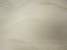 画像をギャラリービューアに読み込む, 洗える夏着物 4点セット Lサイズ 濃いグレー 花柄 きもの ベージュ 波 青海波 名古屋帯 正絹帯揚げ帯締め コーディネートの不安解消 お仕立て済みなので届いたらすぐにおでかけ