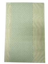 画像をギャラリービューアに読み込む, 洗える夏着物 4点セット Lサイズ オフホワイト 裂取 唐草 青海波 きもの 黄緑 花繋ぎ柄 名古屋帯 正絹帯揚げ帯締め コーディネートの不安解消 お仕立て済みなので届いたらすぐにおでかけ