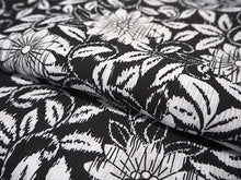 画像をギャラリービューアに読み込む, 夏着物 洗える 単品 レディース 紗 M 黒地 花唐草 仕立て上がりだから届いたらすぐ着れる 自宅で洗濯できてメンテナンスが楽