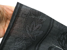 画像をギャラリービューアに読み込む, 夏着物 洗える 単品 レディース 紗 M 濃いグレー地 オリエンタル 花 仕立て上がりだから届いたらすぐ着れる 自宅で洗濯できてメンテナンスが楽