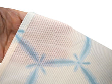 画像をギャラリービューアに読み込む, 夏着物 洗える 単品 レディース 紗 M アイボリー地 亀甲 仕立て上がりだから届いたらすぐ着れる 自宅で洗濯できてメンテナンスが楽