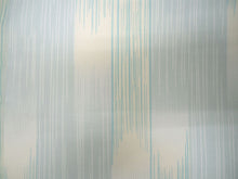 画像をギャラリービューアに読み込む, 夏着物 洗える 単品 レディース 紗 L アイボリー地 水色 矢絣 仕立て上がりだから届いたらすぐ着れる 自宅で洗濯できてメンテナンスが楽