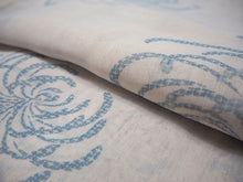 画像をギャラリービューアに読み込む, 夏着物 洗える 単品 レディース 紗 L 淡いベージュ地 乱菊 仕立て上がりだから届いたらすぐ着れる 自宅で洗濯できてメンテナンスが楽