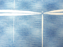 画像をギャラリービューアに読み込む, 三勝 浴衣 夏着物 反物 単品 注染 綿 水色 とんぼ 江戸・三勝ブランド 日本製