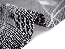 画像をギャラリービューアに読み込む, 三勝 浴衣 夏着物 反物 単品 注染 綿 黒地 ねむの花 合歓 江戸・三勝ブランド 日本製