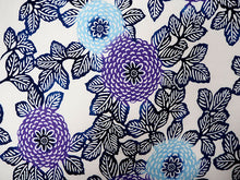 画像をギャラリービューアに読み込む, 三勝 浴衣 夏着物 反物 単品 注染 綿 白地 万寿菊 江戸・三勝ブランド 日本製