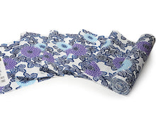 画像をギャラリービューアに読み込む, 三勝 浴衣 夏着物 反物 単品 注染 綿 白地 万寿菊 江戸・三勝ブランド 日本製