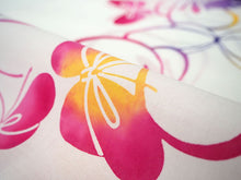 画像をギャラリービューアに読み込む, 竺仙 浴衣 夏着物 反物 単品 注染 綿 白地 蝶々 竺仙ブランド 日本製