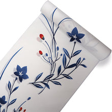 画像をギャラリービューアに読み込む, 竺仙 浴衣 夏着物 反物 単品 注染 綿 白地 桔梗 竺仙ブランド 日本製