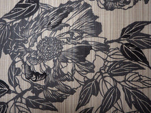 画像をギャラリービューアに読み込む, 竺仙 浴衣 夏着物 反物 単品 引き染 綿 松煙染小紋 生成り地 ボタン柄 竺仙ブランド 日本製