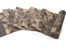 画像をギャラリービューアに読み込む, 竺仙 浴衣 夏着物 反物 単品 引き染 綿 松煙染小紋 生成り地 ボタン柄 竺仙ブランド 日本製