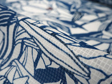 画像をギャラリービューアに読み込む, 竺仙 浴衣 夏着物 反物 単品 引き染 綿 紅梅小紋 白地 ゆり 竺仙ブランド 日本製